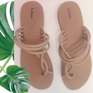 Tan Sandals new in box